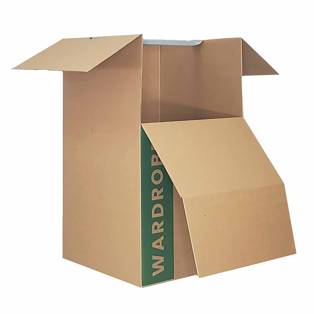 Wardrobe deals packing boxes